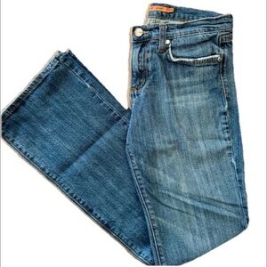 Vigoss Jeans bootcut medium wash‎ jeans distressed hem size 9/10 juniors ladies